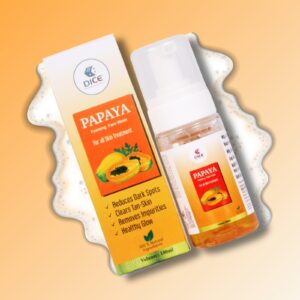 foaming papaya face wash